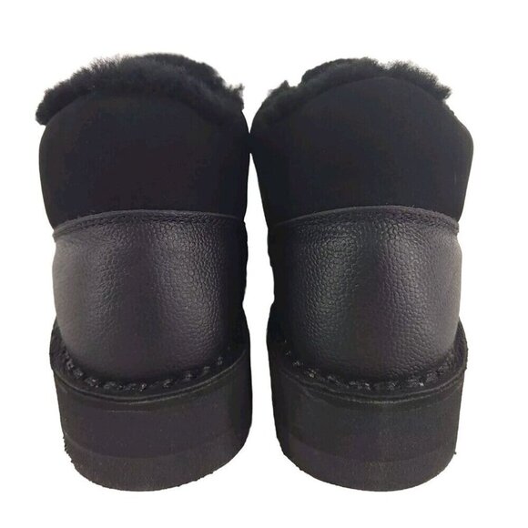 Diemme Capri Black Patent Leather Boot Size 36 6 Black New - Picture 6 of 15